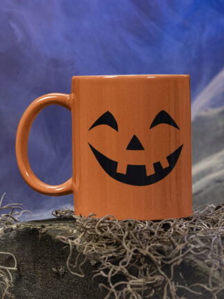 Abóbora - Caneca de Cerâmica Cor de Laranja