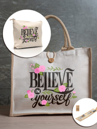 Conjunto Mala + Necessaire + Corta-unhas