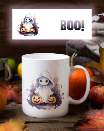 Boo - Caneca de Cerâmica