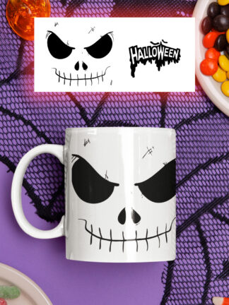 Caveira - Caneca de Cerâmica