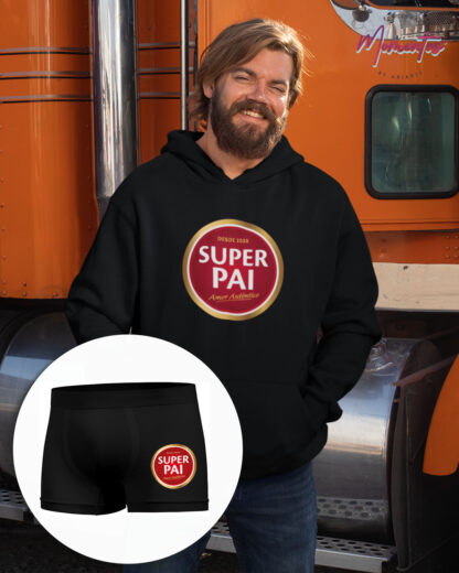 Conjunto Camisola + Boxers "Super Pai" (SuperBock)