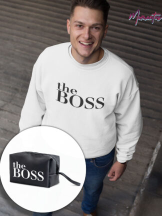Conjunto Camisola + Necessaire "The Boss"