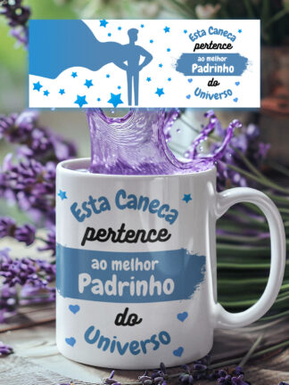 Esta caneca pertence ao Padrinho do Universo