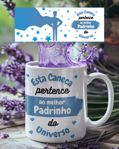 Esta caneca pertence ao Padrinho do Universo