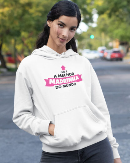 Camisola Esta é a melhor Madrinha do Mundo