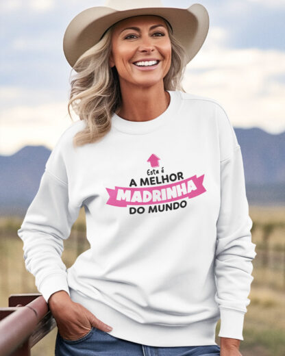 Camisola Esta é a melhor Madrinha do Mundo - Image 3