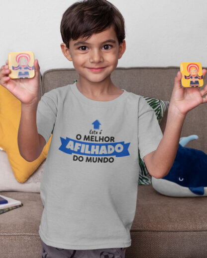 T-Shirt Este é o melhor Afilhado do Mundo - Image 2