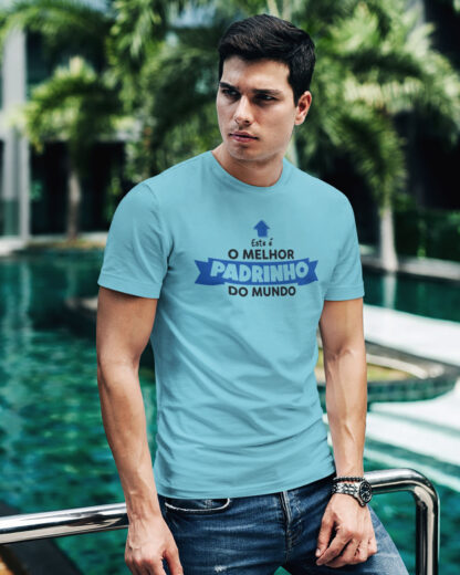T-Shirt Este é o melhor Padrinho do Mundo - Image 2