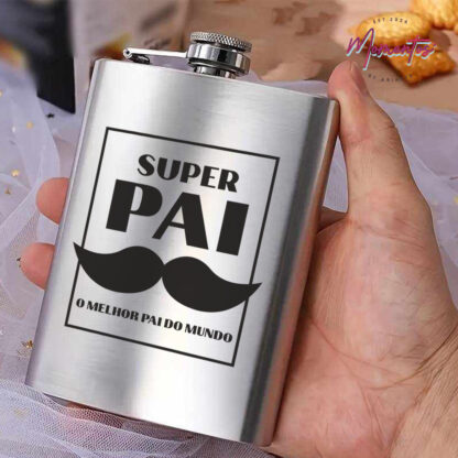 Super Pai, O melhor Pai do Mundo - Garrafa de Whisky
