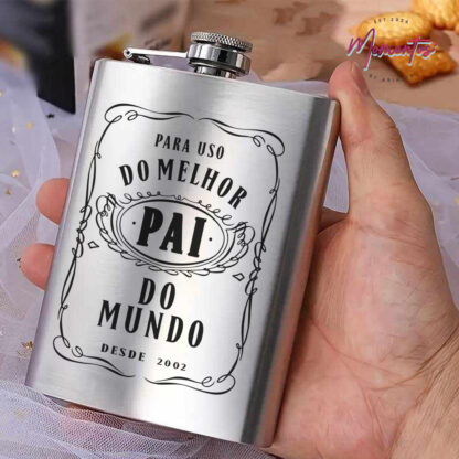 Para uso exclusivo do melhor Pai do Mundo - Garrafa de Whisky