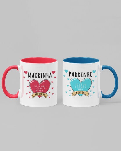 Madrinha e Padrinho de Coração