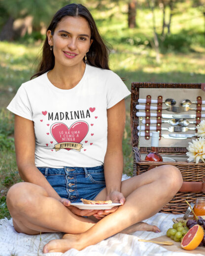 T-Shirt Madrinha Coração