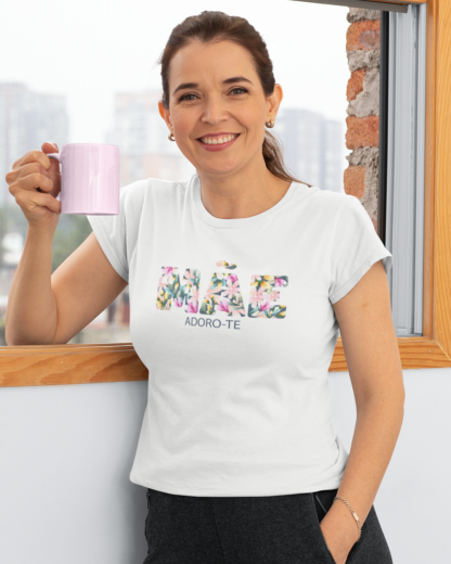 T-Shirt Mãe Adoro-te