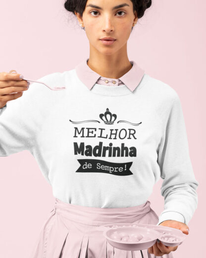 Camisola Melhor Madrinha de Sempre - Image 4