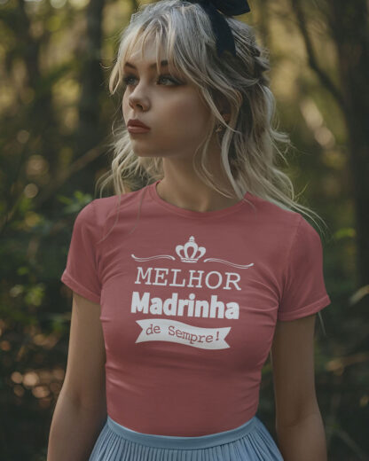 T-Shirt Melhor Madrinha de Sempre - Image 3