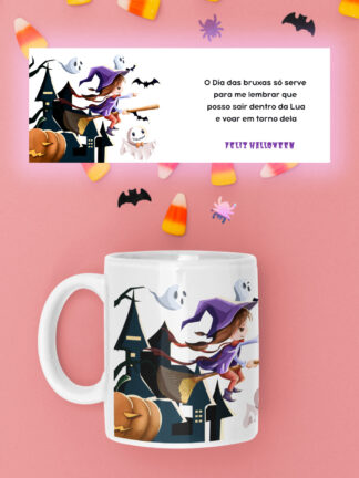 O Dia das Bruxas - Caneca de cerâmica