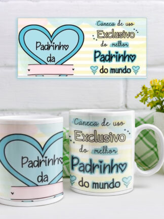 Caneca de uso exclusivo do Melhor Padrinho do Mundo