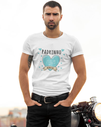 T-Shirt Padrinho Coração