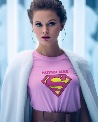 T-Shirt Super Mãe - Image 2