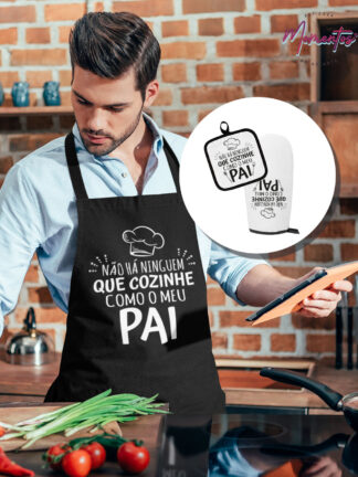 Não há quem cozinhe melhor que o meu Pai - Conjunto Avental