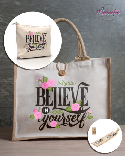 Conjunto Mala + Necessaire + Corta-unhas