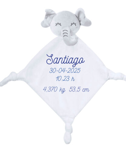 Doudou Elefante Cinza