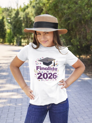 T-shirt Finalista de 2026 Menina