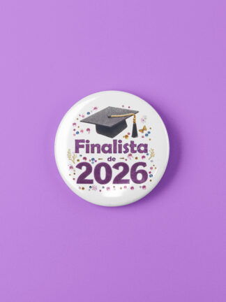 Crachá Finalista de 2026 Menina