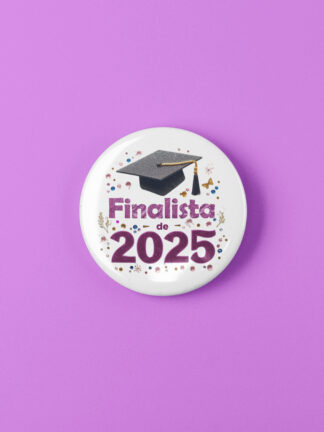 Finalista de 2025 Menina - Crachá