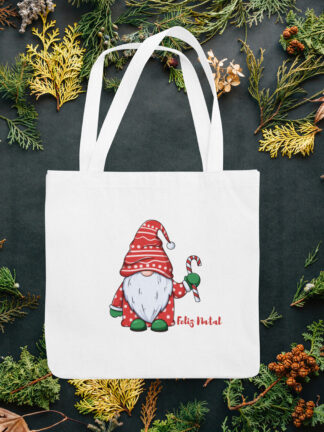 Gnomo Feliz Natal - Tote Bag