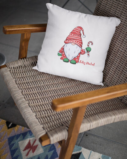 Gnomo Feliz Natal - Almofada