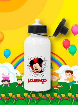 Mickey - Garrafa de Alumínio