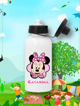 Minnie - Garrafa de Alumínio