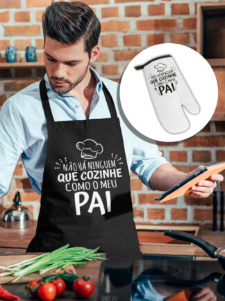 Não há quem cozinhe melhor que o meu Pai - Conjunto Avental