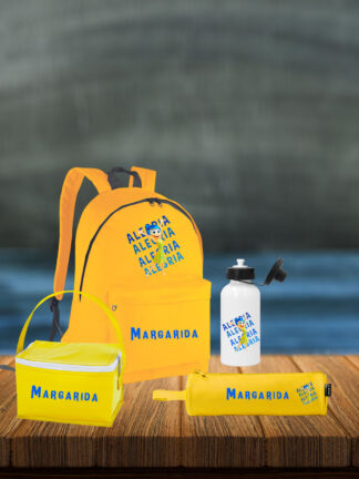 Alegria - Conjunto Mochila