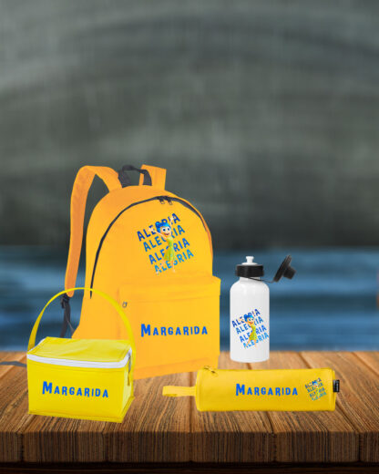 Alegria - Conjunto Mochila