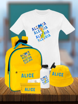 Alegria - Conjunto Mochila
