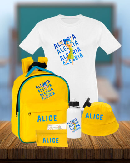 Alegria - Conjunto Mochila