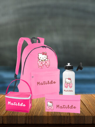 Hello Kitty - Conjunto Mochila