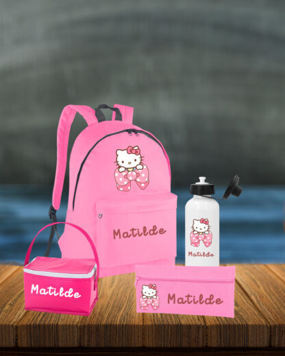 Hello Kitty - Conjunto Mochila
