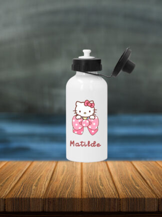 Hello Kitty - Garrafa de Alumínio
