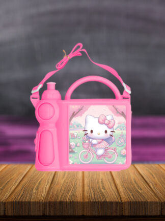 Hello Kitty - Lancheira com Garrafa de Água