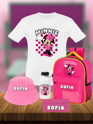 Minnie - Conjunto Mochila