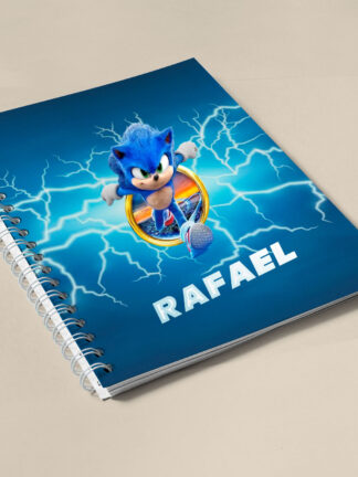 Sonic - Caderno de Argolas