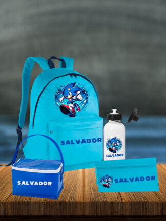 Sonic - Conjunto Mochila