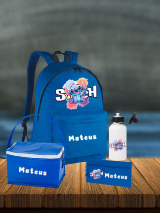 Stitch das Cores - Conjunto Mochila