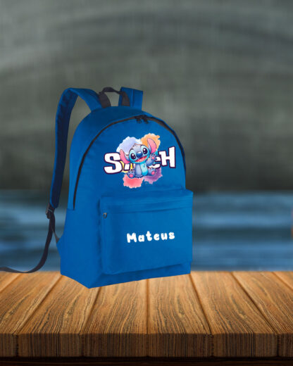Stitch das Cores - Mochila