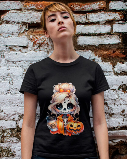 Caveira Menina - T-shirt