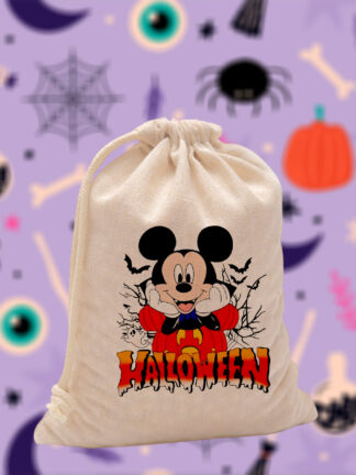 Mickey Halloween - Saco de Pão por Deus