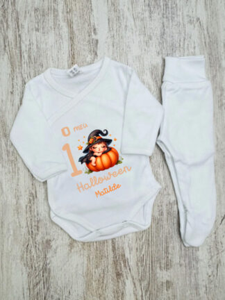 O Meu 1º Halloween Menina - Body com calças